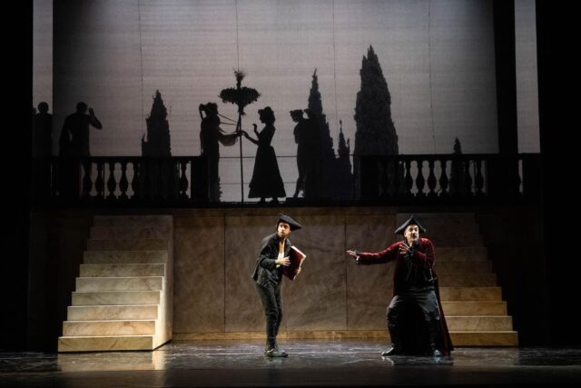 Don Giovanni Arturo Cirillo e Giacomo Vigentini (2) @ Tommaso Le Pera Don Giovanni al Teatro Ivo Chiesa, ritratto di un narciso