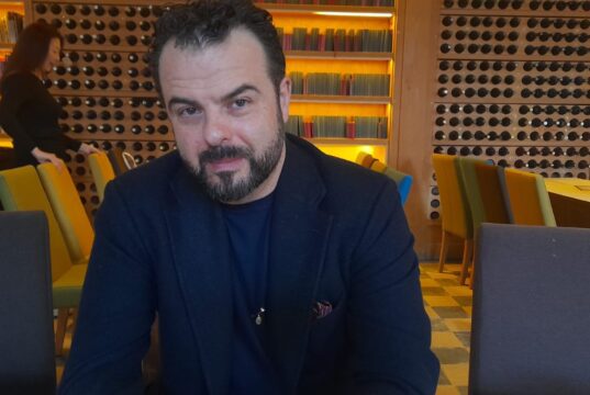 Edoardo De Angelis al Kustendorf film and music festival