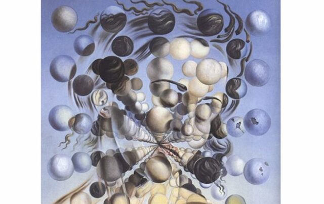 Galatea delle sfere Salvador Dalì 1952 Il Nano Morgante | L’assetto cervellotico