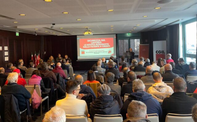 CGIL Genova: La patente a crediti riduce la sicurezza sul lavoro CGIL Genova: La patente a crediti riduce la sicurezza sul lavoro