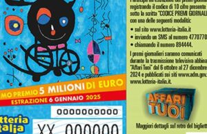 Lotteria Italia 2024, i biglietti vincenti di Terza e Quarta categoria Lotteria Italia 2024, i biglietti vincenti di Terza e Quarta categoria
