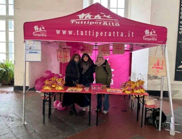 Il premio Recco città della vita, conferito al gruppo: Tutti per Atta Il premio Recco città della vita, conferito al gruppo: Tutti per Atta