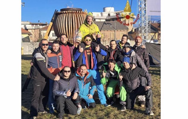 I VVF di Savona vincono per lo snow board nel Campionato di Cogne