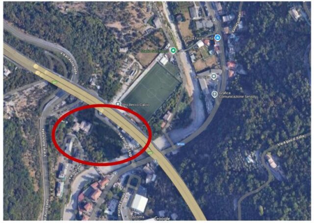 Recco, riqualificazione del parcheggio del campo sportivo San Rocco