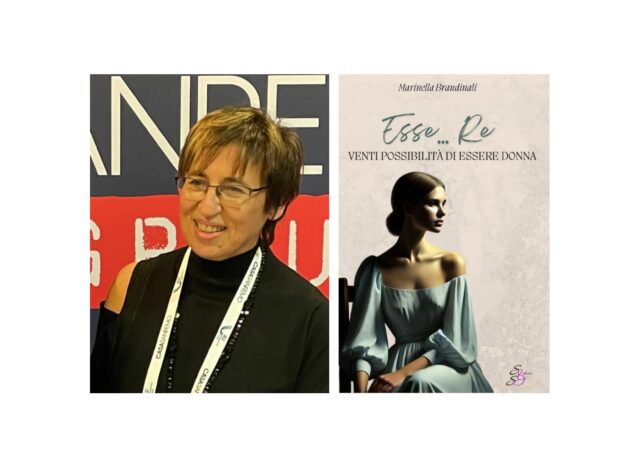 Marinella Brandinali e il suo libro di poesie Esse...Re