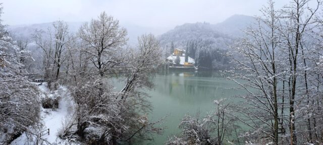 Lago del Brugneto febbraio 2025
