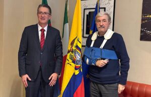 Il presidente Bucci incontra il Console dell’Ecuador Oscar Izquierdo Il presidente Bucci incontra il Console dell’Ecuador Oscar Izquierdo