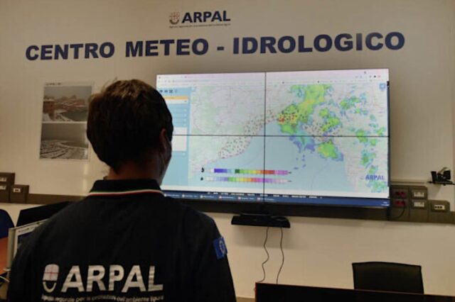Arpal, emessa prima allerta meteo 2025 per valanghe Arpal, emessa prima allerta meteo 2025 per valanghe