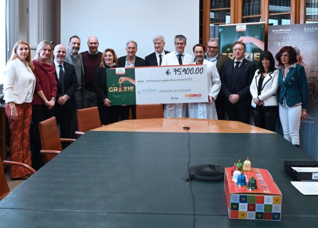 Conad Nord Ovest raccoglie 75.900 euro per l’Istituto Gaslini