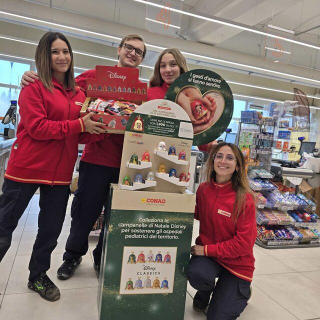 conadallestimento disney Conad Nord Ovest: oltre 943 mila euro raccolti per ospedali e reparti pediatrici