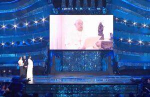 Festival 2025: il messaggio del Papa a Sanremo, la musica come strumento di pace Festival 2025: il messaggio del Papa a Sanremo, la musica come strumento di pace