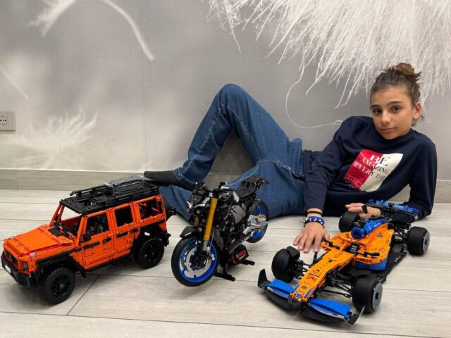 Thomas Farina il giovane artista Italiano del Lego