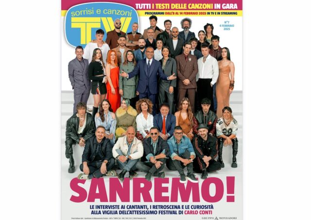 TV Sorrisi e Canzoni: eventi e contenuti esclusivi per il Festival di Sanremo 2025