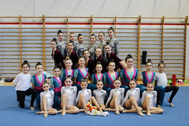 Pro Recco Gym Club ASD Ginnastica Estetica: Triplo oro e un argento