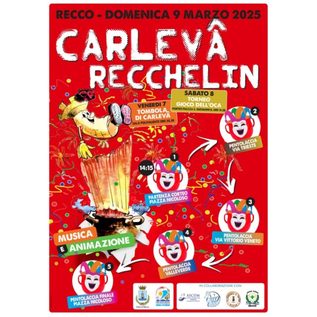 Recco, è tutto pronto per il Carleva Recchilin