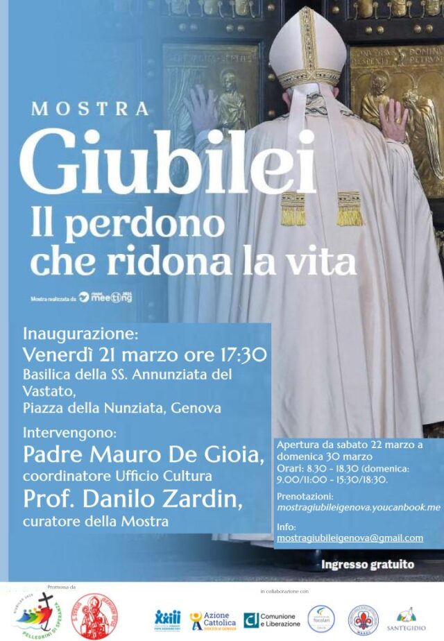 Nella Basilica dell’Annunziata la mostra Giubilei. Il perdono che ridona la vita