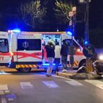 Brutto incidente a Recco: scooter a terra, soccorsi sul posto