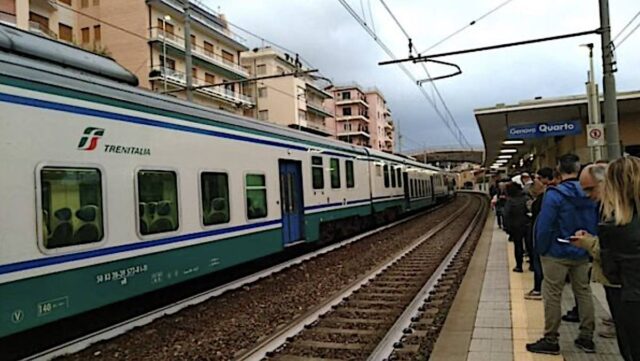 stazione di genova quarto Stazione di Genova Quarto, incidente ferroviario: persona investita dal treno
