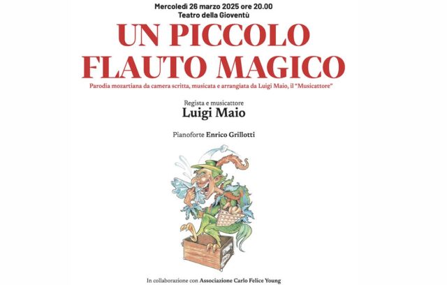 un piccolo flauto magico Appuntamenti del Carlo Felice: spettacoli e conferenze dal 21 al 30 marzo 2025