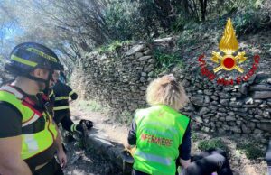 Monterosso, malore durante escursione, l’intervento dei Vigili del Fuoco Monterosso, malore durante escursione, l’intervento dei Vigili del Fuoco