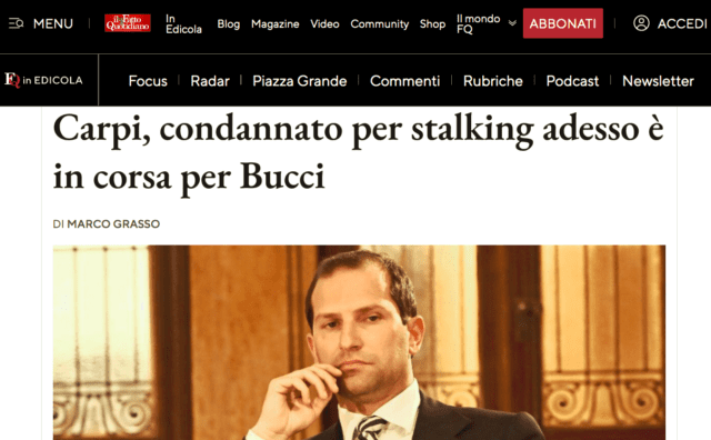 Carpi Fatto Quotidiano