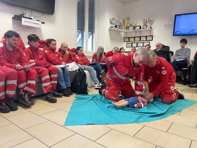 Corso per volontari Croce Rossa Italiana-La Spezia