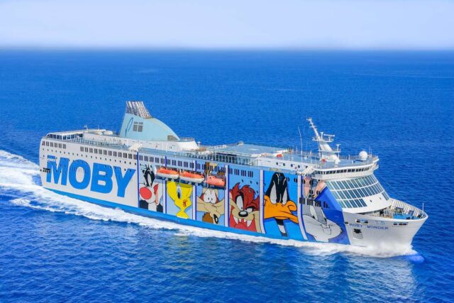 Moby Wonder Genoa-Olbia: la storica tratta Moby si rinnova