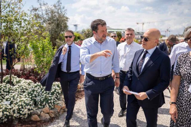 Salvini a Euroflora 2025: Genova modello di rinascita e bellezza