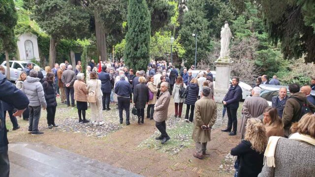 funerale giuliano pennisi 14 aprile 2025 padre santo