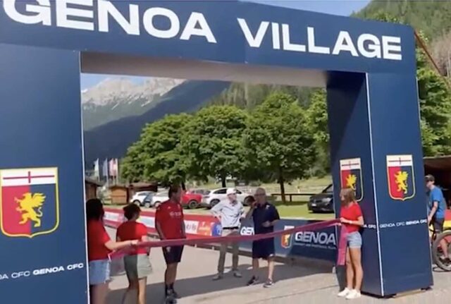 genoa village moena 2024 Il Genoa in ritiro a Moena dal 15 al 27 luglio