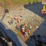 Rossiglione, auto finisce nel torrente: l’intervento dei VVF