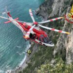 I Vigili del Fuoco soccorrono tre rocciatori sul Muzzerone