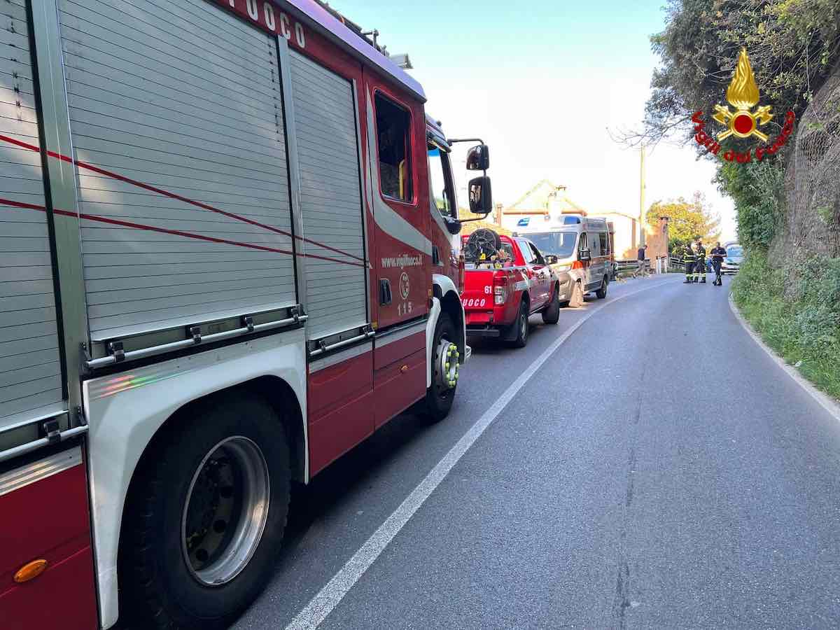 Finale Ligure, drammatico incidente