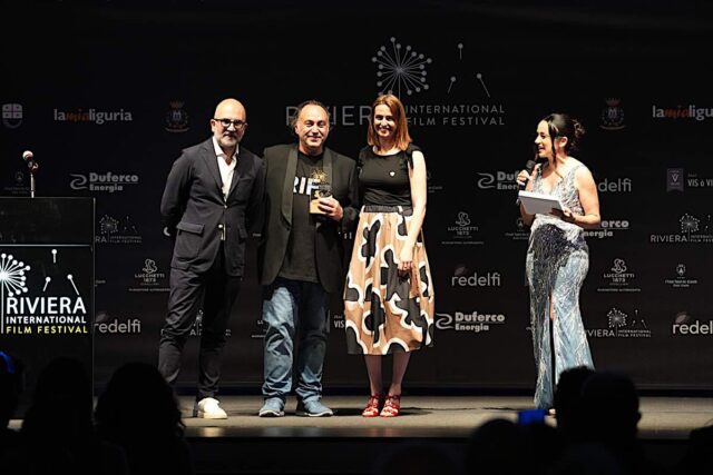 Donato Carrisi e Vittoria Gozzi premiano il miglior documentario Yintah_ph Laura Bianchi