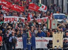Sindaco centrodestra al corteo antifa. FdI bacchetta Peracchini: scelta non condivisibile