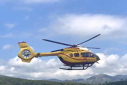 Grave incidente a Sanremo in corso Mazzini: motociclista in codice rosso trasportato in elicottero Grave incidente in corso Mazzini: motociclista in codice rosso trasportato in elicottero