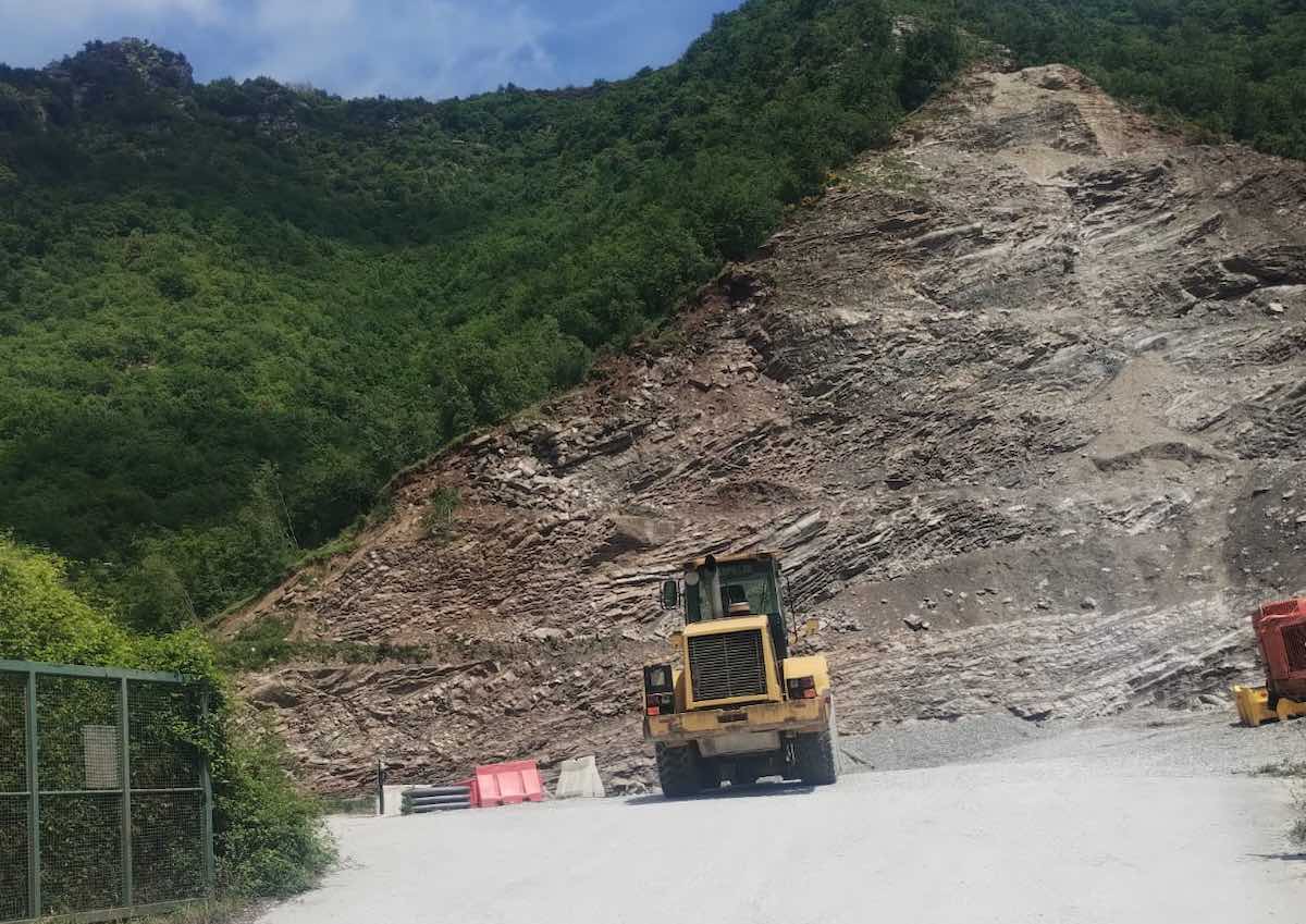 Frana in Val Graveglia: chiusa la SP26 nel Comune di Ne