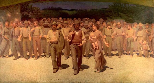 il-quarto-stato 1 maggio Festa dei Lavoratori 1° maggio: origini, significato ed eventi in Italia