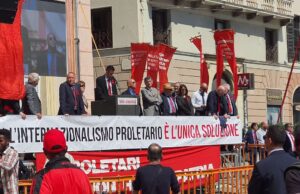 Primo Maggio 2025 a Genova: il corteo di Lotta Comunista Primo Maggio 2025 a Genova: il corteo di Lotta Comunista