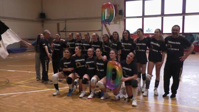 squadra2 Pallavolo - Festa in grande alla Elsel Spezia