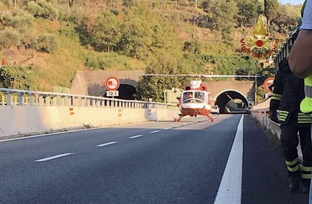 Incidente mortale sull'A7 tra Ronco Scrivia e Busalla