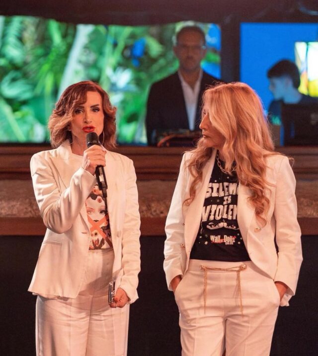 Charity Dinner con Wall of Dolls Barbara Bavastro e Jo Squillo a Le Vele di Alassio-Wall of Dolls Charity Dinner La Bellezza della Rinascita 2024