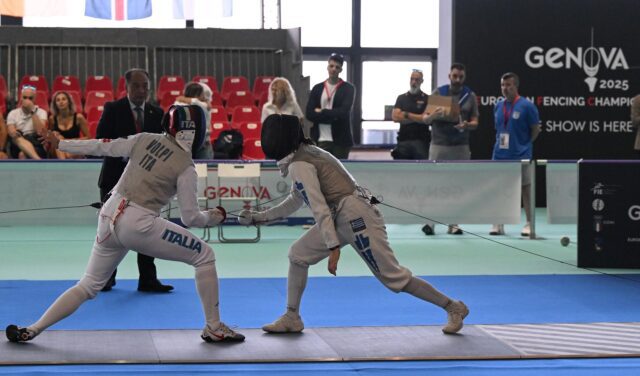 Foto_Scherma_Ge2025_Day1_Bizzi-Federscherma (4) Al via a Genova i Campionati Europei di Scherma 2025