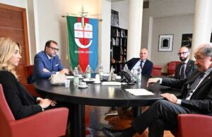 Primo incontro ufficiale con Salis, Bucci: mi farò sentire se cose non vanno Caso Giurato, Gambino e Salis. Bucci: no comment, massima fiducia nella magistratura