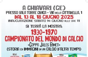 Sala Torre Civica di Chiavari: Coppa Jules Rimet Sala Torre Civica di Chiavari “Coppa Jules Rimet” 1930–1970 Campionato del Mondo di Calcio, storia e immagini di un calcio d’altri tempi