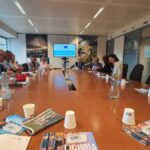 Delegazione di giornalisti liguri in visita alla sede della Regione Liguria a Bruxelles