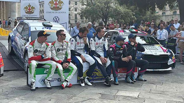 Rally della Lanterna 2025: vittoria di Corrado Pinzano e Mauro Turati su Skoda Fabia
