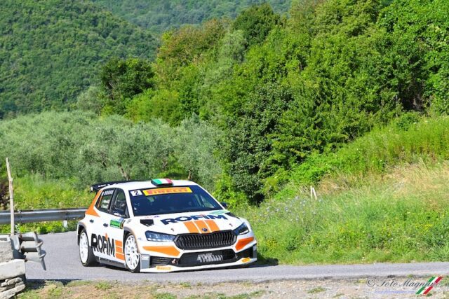 2025_ARROSCIA - Pedersoli - Tomasi - @ Fotomagnano Pedersoli – Tomasi (Skoda Fabia RS) vincono il 2° Rally Valle Arroscia