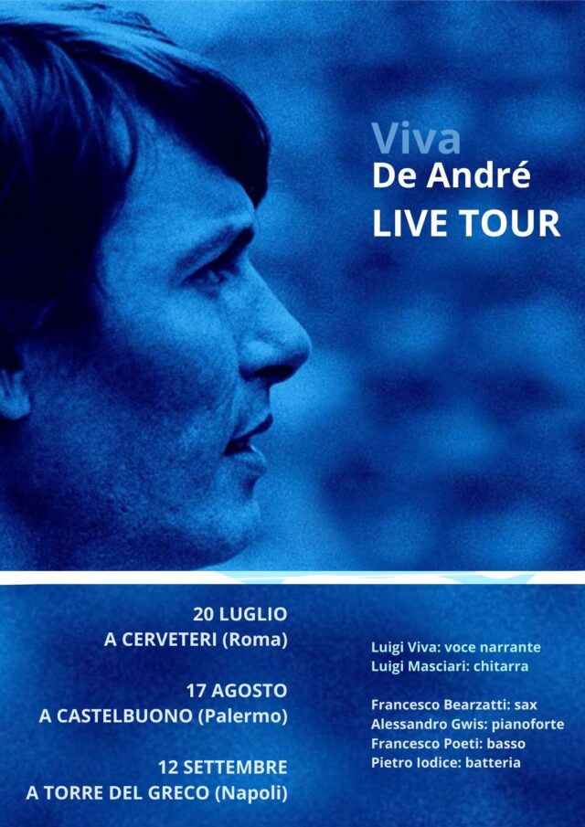 Un viaggio tra note, parole e immagini nel mondo di De André