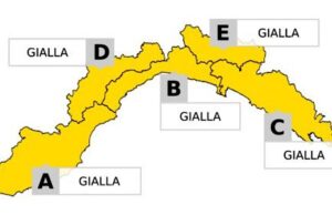 Allerta gialla per temporali in Liguria: rischio grandine e raffiche di vento fino a 100 km/h Meteo Liguria: aggiornamento allerte Arpal del 28 agosto